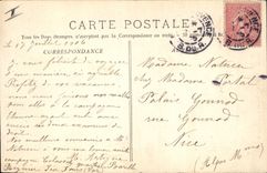 CPA Aix en Provence Statue du Roi Rene 