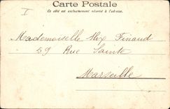 CPA Aix en Provence Statue du Roi Rene Tramway