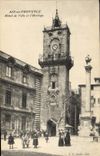 CPA Aix en Provence Hotel de Ville et l'Horloge 