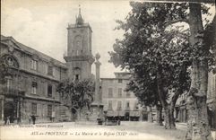 CPA Aix en Provence La Mairie et le Beffroi 