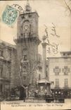 CPA Aix en Provence La Mairie Tour de l'Horloge 