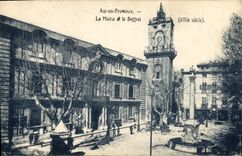 CPA Aix en Provence La Mairie et le Beffroi 