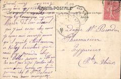 CPA Aix en Provence Mirabeau Cour de l'Hotel 