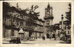 CPA Aix en Provence L'Hotel de Vile 