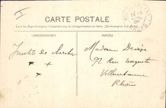 CPA Aix en Provence Hotel de Ville Statue de Mirabeau 