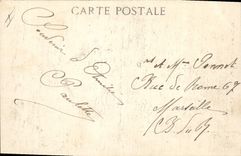 CPA Aix en Provence Statue Mirabeau 