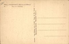 CPA Aix en Provence Bouches du Rhone Tour de l'Horloge 