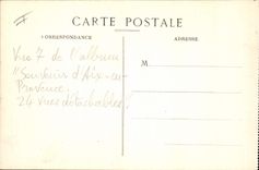 CPA Aix en Provence La Mairie 