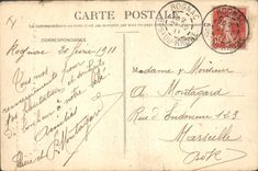 CPA Aix en Provence Mirabeau Cour de l'Hotel de Ville 