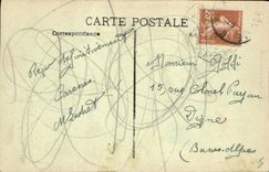 CPA Aix en Provence Tour de la Grande Horloge elevee en 1510 sur une ancienne porte de la ville Comt