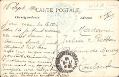 CPA Aix en Provence Statue de Mirabeau 