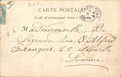 CPA Aix Statue de Mirabeau 