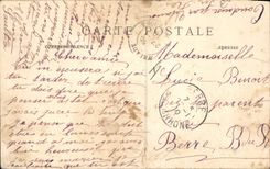 CPA Aix en Provence Statue de Mirabeau dans la cour de la Mairie 