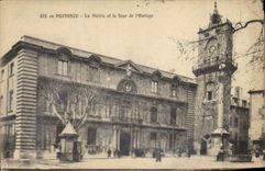 CPA Aix en Provence La Mairie et la Tour de l'Horloge 