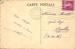 CPA Aix en Provence Tour de la Grande Horloge elevee en 1510 sur une ancienne porte de la ville Comt