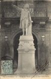 CPA Aix en Provence Statue de Mirabeau dans la Cour de la Mairie 