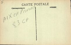 CPA Aix en Provence La Mairie & Tour de l'Horloge 