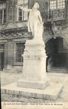CPA Aix en Provence Hotel de Ville Statue de Mirabeau 