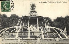 CPA Aix en Provence La Grande Fontaine 