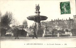 CPA Aix en Provence La Grande Fontaine 
