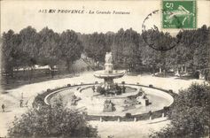 CPA Aix en Provence La Grande Fontaine 