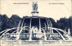 CPA Aix en Provence La Grande Fontaine 