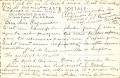 CPA Aix en Provence B du Rh La Grande Fontaine Place de la Rotonde 