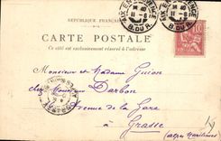 CPA Aix en Provence Fontaine Monumentale Place de la Rotonde 