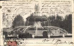 CPA Aix en Provence Fontaine Monumentale 