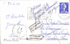 CPA Aix en Provence La Grande Fontaine 