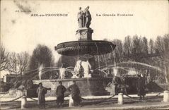 CPA Aix en Provence La Grande Fontaine 