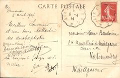 CPA Aix en Provence La Fontaine Monumentale 