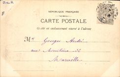 CPA Aix en Provence Fontaine de la Rotonde 