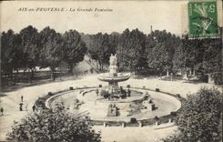CPA Aix en Provence La Grande Fontaine 
