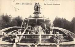 CPA Aix en Provence La Grande Fontaine 