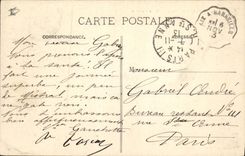 CPA Aix en Provence Fontaine de la Rotonde 