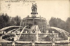 CPA Aix en Provence La Grande Fontaine 