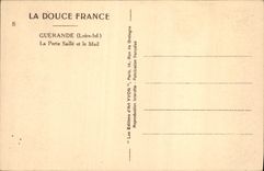 CPA La Douce France Guerande Loire Inf La Porte Saille et le Mail 