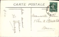 CPA Montpellier Place de la Comedie Entree de la Rue de la Loge 