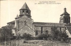 CPA La Correze Illustree Beaulieu Vue d'Ensemble de l'Eglise 