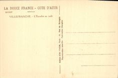 CPA La Douce France Cote d'Azur Villefranche L'Escadre en rade Bateau