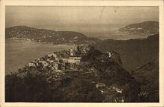 CPA La Douce France Cote d'Azur Eze AM Vue generale 