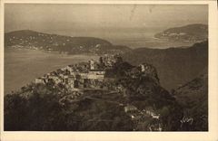 CPA La Douce France Cote d'Azur Eze AM Vue generale 