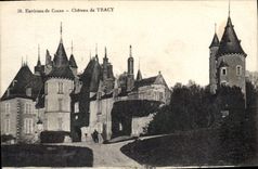CPA Environs de Cosne Chateau de Tracy 