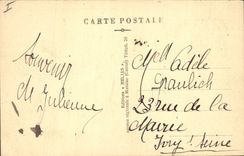CPA Environs de Chaudes Aigues Cantal La route de Saint Flour dans la cote de Lancau