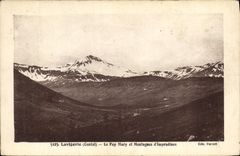 CPA Laligerie Cantal Le Puy Mary et Monragnes d'Imradines 