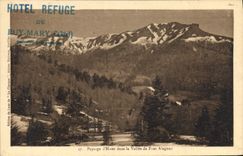 CPA Paysage d'Hiver dans la Vallee de Font Alegnon 