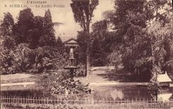 CPA l'Auvergne Aurillac Le Jardin Public 