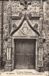 CPA Le Cantal Pittoresque Aurillac Details de la Porte de la Maison Consulaire Serpent