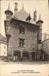 CPA Le Cantal Pittoresque Facade de la Maison Consulaire 